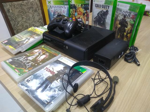 Xbox super slim desbloqueado joga online - Foto 5