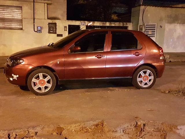 Palio pitbull .1.0, gnv, pneus novos som de mala - Foto 2