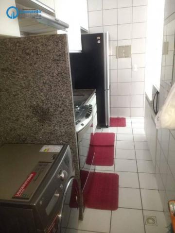 Apartamento com 3 dormitórios à venda, 59 m² por R$ 290.000 - Guararapes - Fortaleza/CE - Foto 5