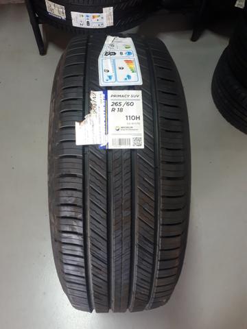 Vendo 04 pneus 265/60 R 18 Michelin Primacy SUV novos sem uso - Foto 2