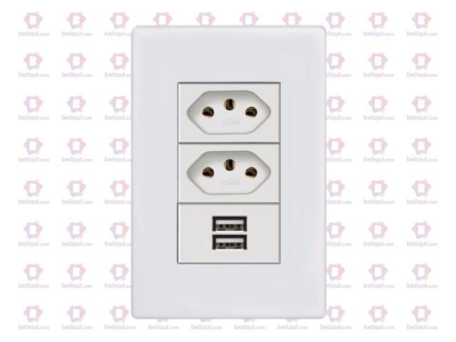 Tomada USB Carregador Celular - Foto 4