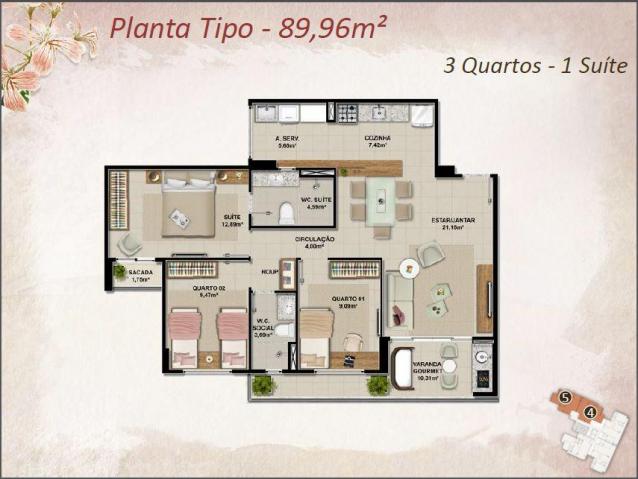 Apartamento Novo na melhor Localização do Cambeba - Foto 5