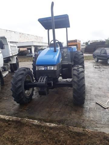Trator tl 80 new holand 2004 azul bem revisado - Foto 5