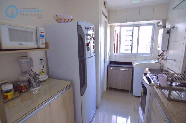 Apartamento com 2 dormitórios à venda, 70 m² por R$ 410.000,00 - Guararapes - Fortaleza/CE - Foto 4