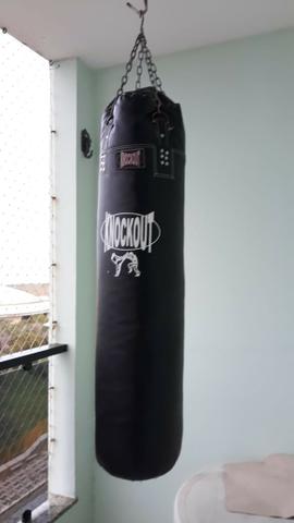 Saco boxe pancada lutas - com suporte - Foto 2
