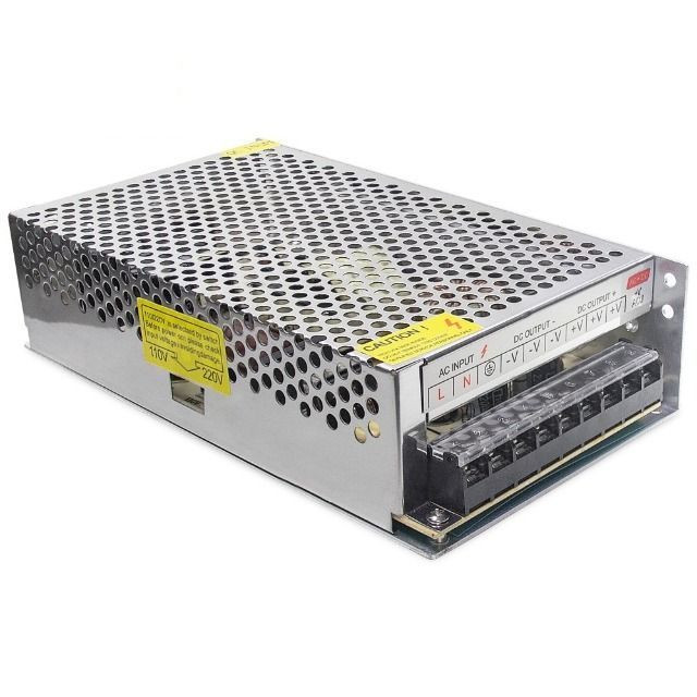 Fonte Chaveada 10a Bilvolt Saida 12v 120w P/cftv Fita Led