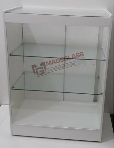 Balcão Vitrine com porta em 10x sem juros no cartão de crédito