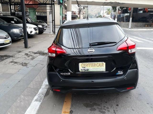 Kicks sv 1.6 aut. 2018 gnv injetado+multimídia+couro - Foto 6