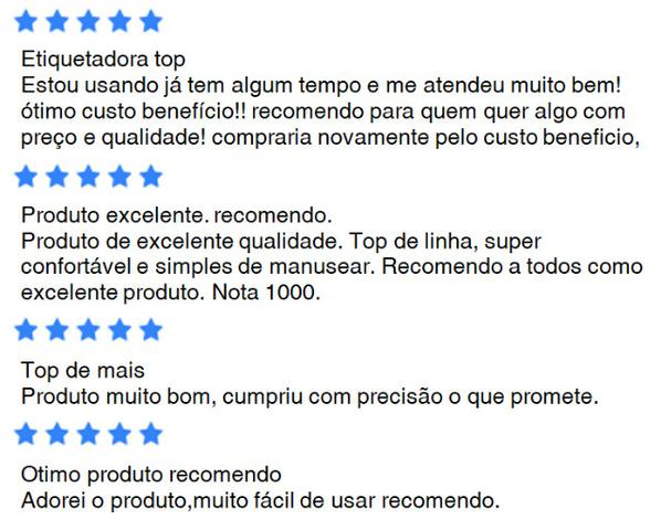 Etiquetadora 8 Dígitos + Tinteiro + Etiquetas x 12x R$ 6,49 - Foto 2