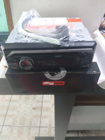 Auto rádio zero na caixa