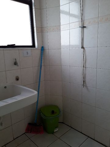 Santos - ponta da praia - quarto/sala mobiliado - garagem demarcada - Foto 9