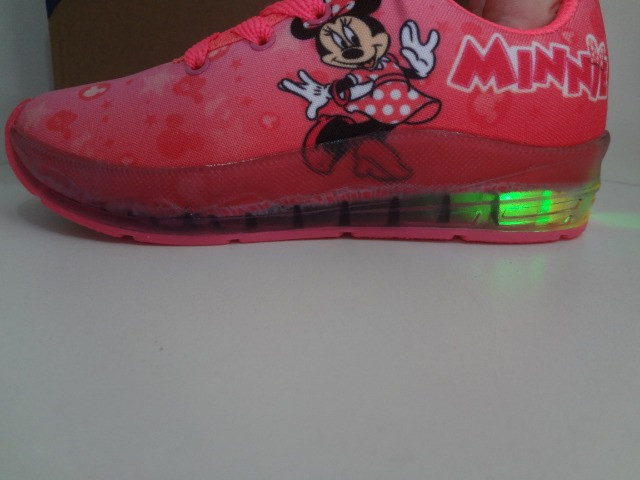 tenis da minnie de led