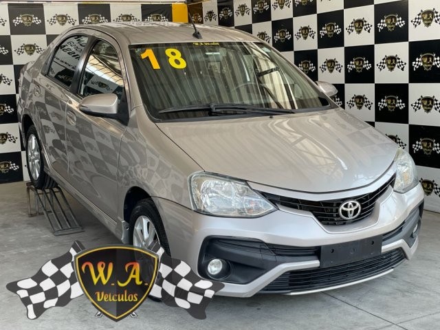 TOYOTA ETIOS SEDAN 2018 1.5 XLS SEDAN 16V FLEX 4P AUTOMÁTICO