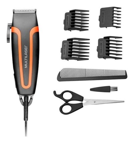 Cortador De Cabelo 4 em 1 220v 10w Multilaser Eb056 Preto