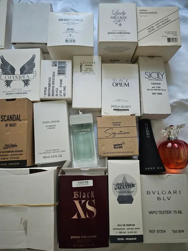 "perfumes importados tester" no Brasil