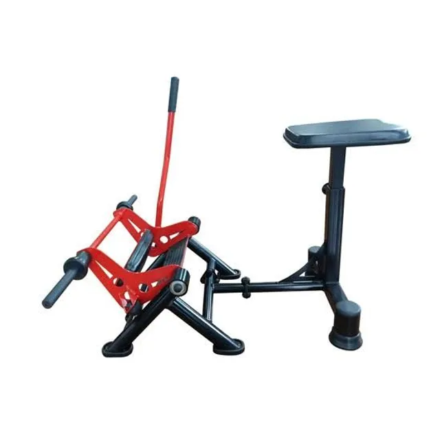 Banco flexor tibial articulado.