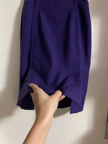 Saia Thierry Mugler roxa  - Foto 3