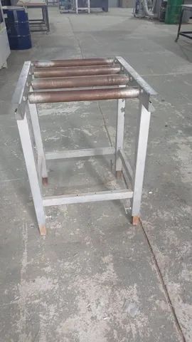 Mesa de Rolete para Marcenaria - 4 Roletes  75X60X90  - Foto 3