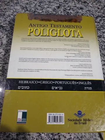 Antigo testamento poliglota - Livros e revistas - Nova Palhoça