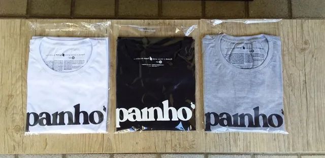 Camiseta 100% Algodão - Marca Sem Etiqueta