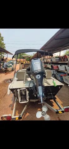 Vendo lancha 16 , motor 60 Hp 4t Yamaha e carreta