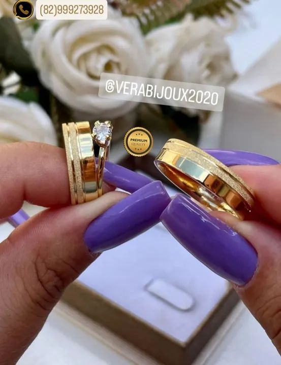  KIT TRIO ALIANÇA  - Foto 2