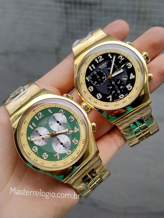 Swatch pirâmide linha AA lançamento entrega gratuita