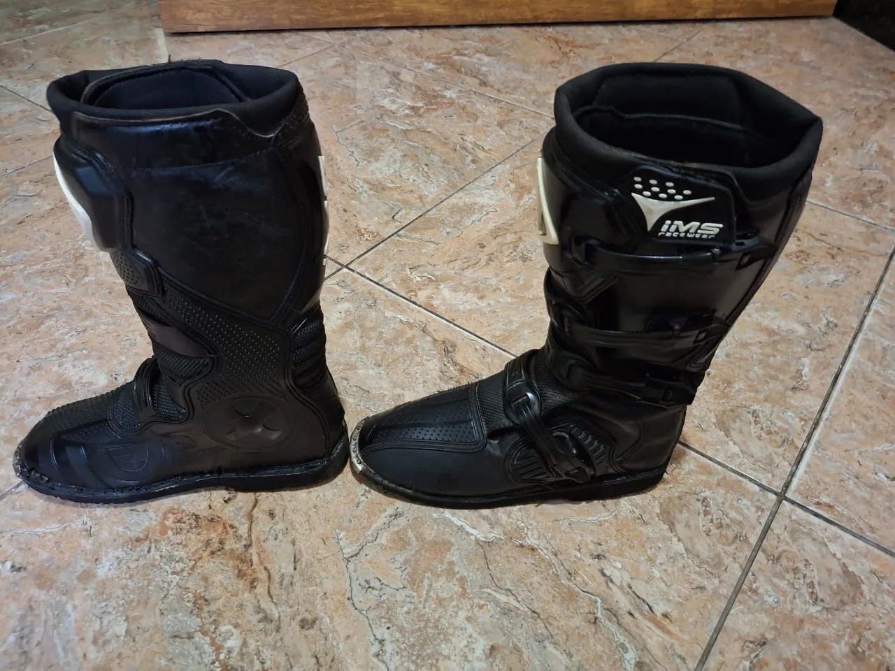 Botas de Motocross IMS Racing novinha usada alguns minutos 