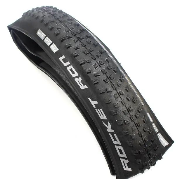 Pneu MTB Schwalbe Rocket Ron Aro 29x2.25 Tubeless Addix Preto 87993 - Foto 5