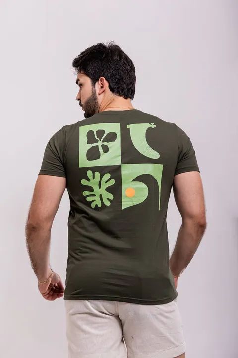 Gola Careca Masculina Estampada  - Foto 2