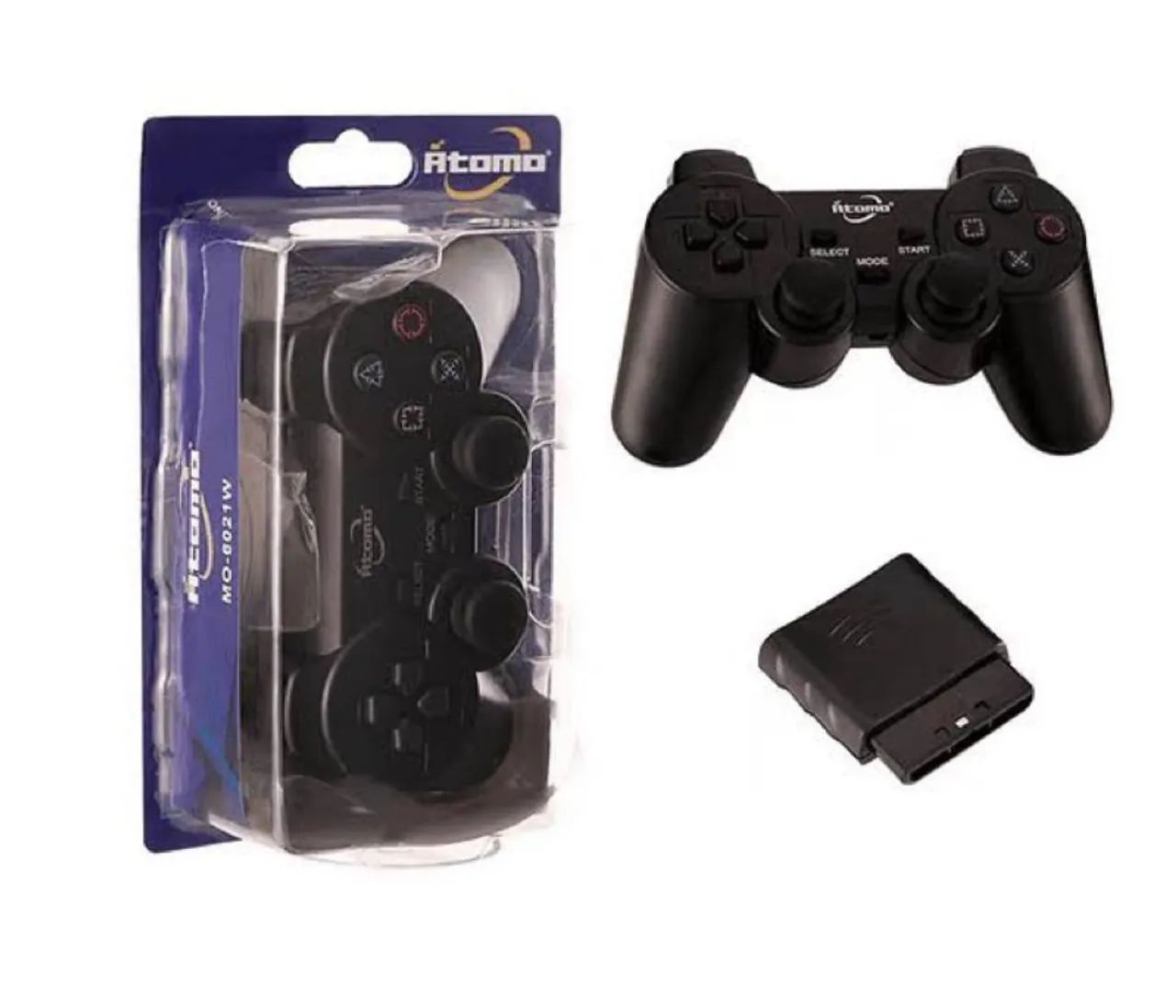 Controle PS2 Sem Fio + Receptor