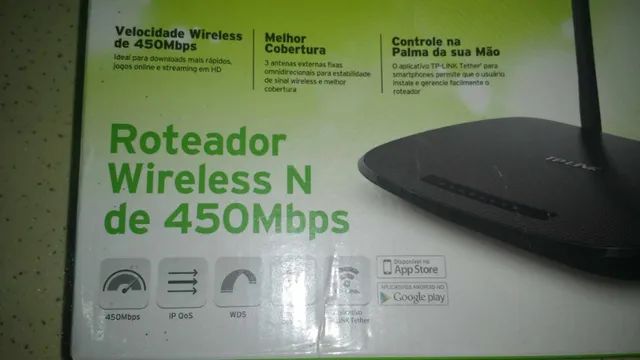 Roteador TP-LINK 450 Mpbs Apenas pelos Correios! - Foto 3