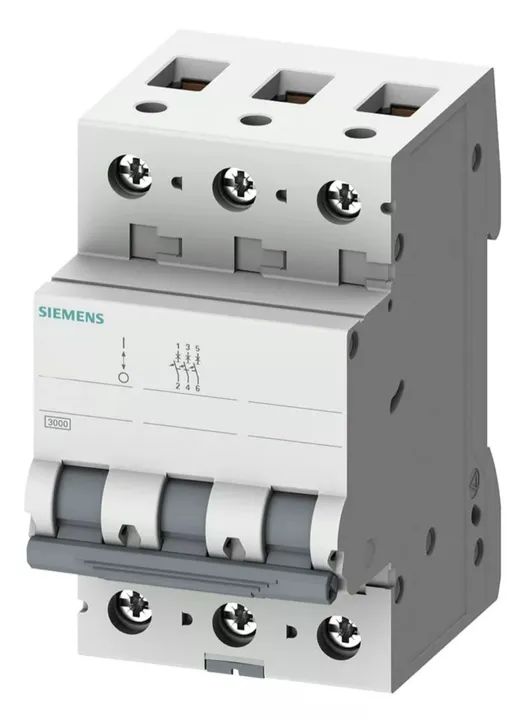 Disjuntor Din Siemens Tripolar 40A