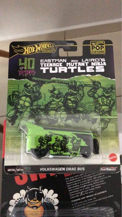 Hot Wheels Volkswagen Drag Bus Teenage Mutant Ninja Turtles