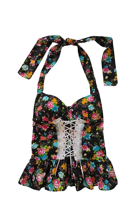 BLUSA FEMININA PEPLUM COM AMARRAÇÃO ESPADACHIM FRONTAL