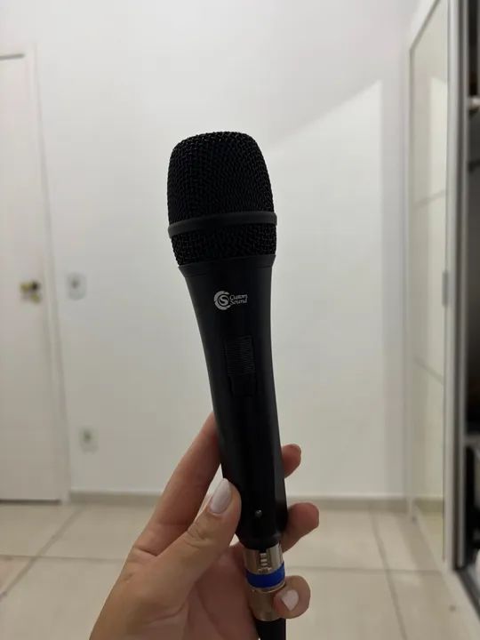 Microfone Condensador com Fio para Gravação de Áudio - Foto 2