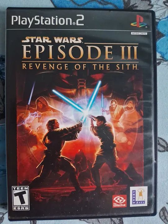 Jogo Star Wars Episode III - Revenge of the Sith PS2