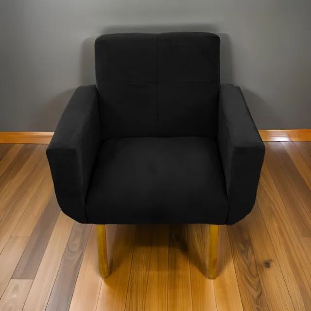 Poltrona Quadrada - Na compra de duas poltronas, ganhe um puff tripé de brinde!! - Foto 5