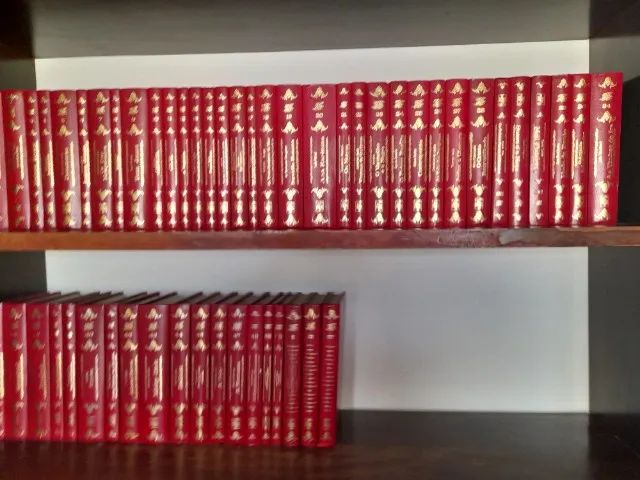 coleção os imortais da literatura universal 53 volumes ótimo estado