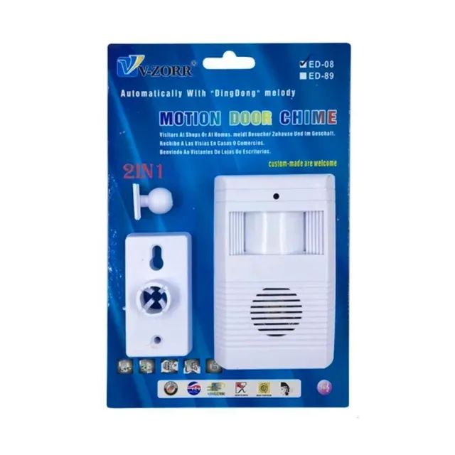 Sensor De Presença Sem Fio Sonoro 007969 - Foto 3