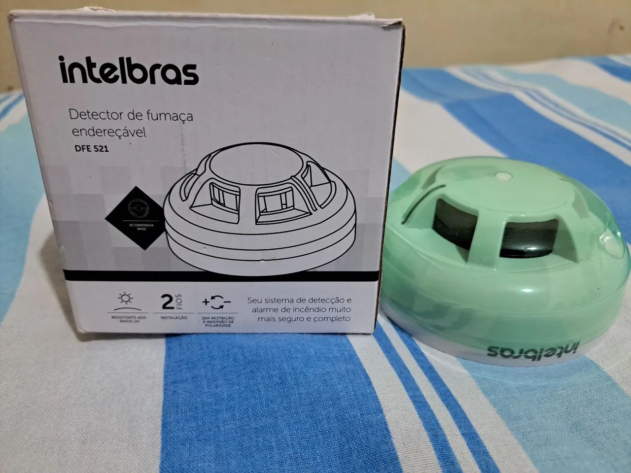 Detector de fumaça endereçável DFE 521..