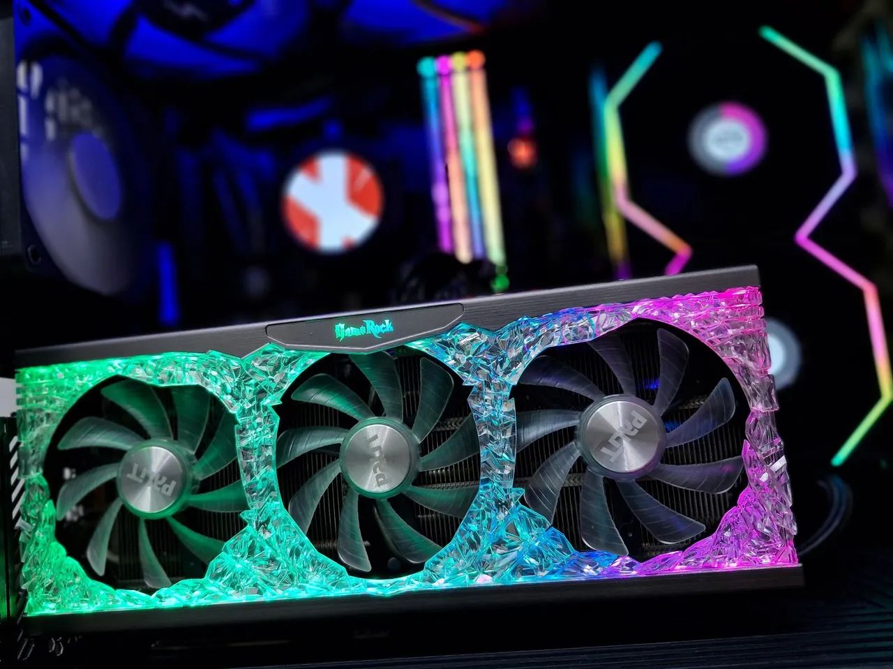 RTX 3080 ti Game Rock - Foto 2
