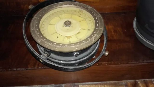 Bússola Antiga de Navio  para Decoração