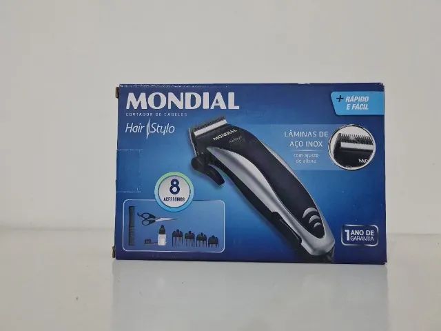 Máquina de Cortar Cabelo Mondial (NOVA)