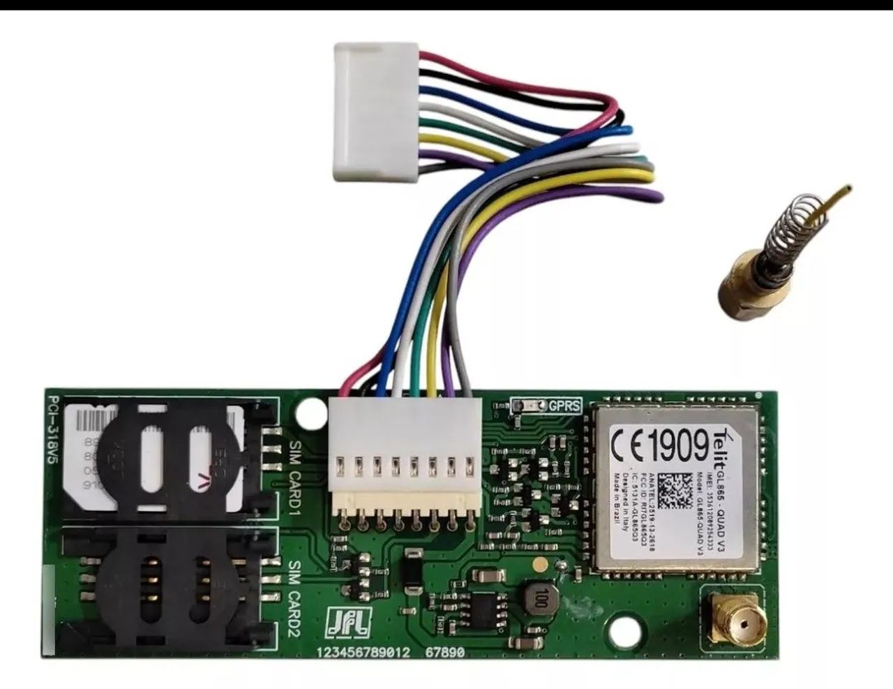 Alarme Central De Monit Int Painel Gprs-mgp-04 (Usado)