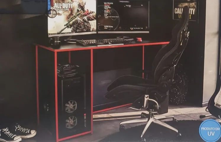 Mesa Gamer Nova  Super Promoção