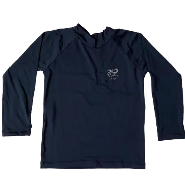 Camisa de Proteção tam M Infantil UV50+ Nova Cor Preto - Marca CiaMar Biquinis