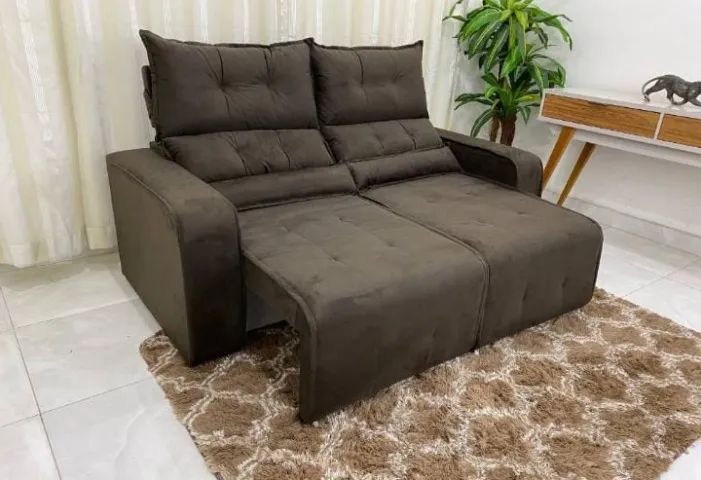 Sofá Retrátil e Reclinável MI421 - Foto 4