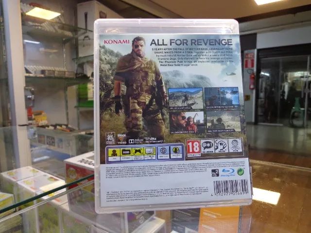 Jogo Metal Gear Solid V Ps3 Conservado  - Foto 3