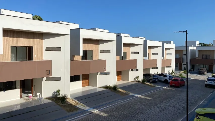 Alugo Casa nova nunca usada 01 suite master + 02 quartos , Condominio Mariana araçagy